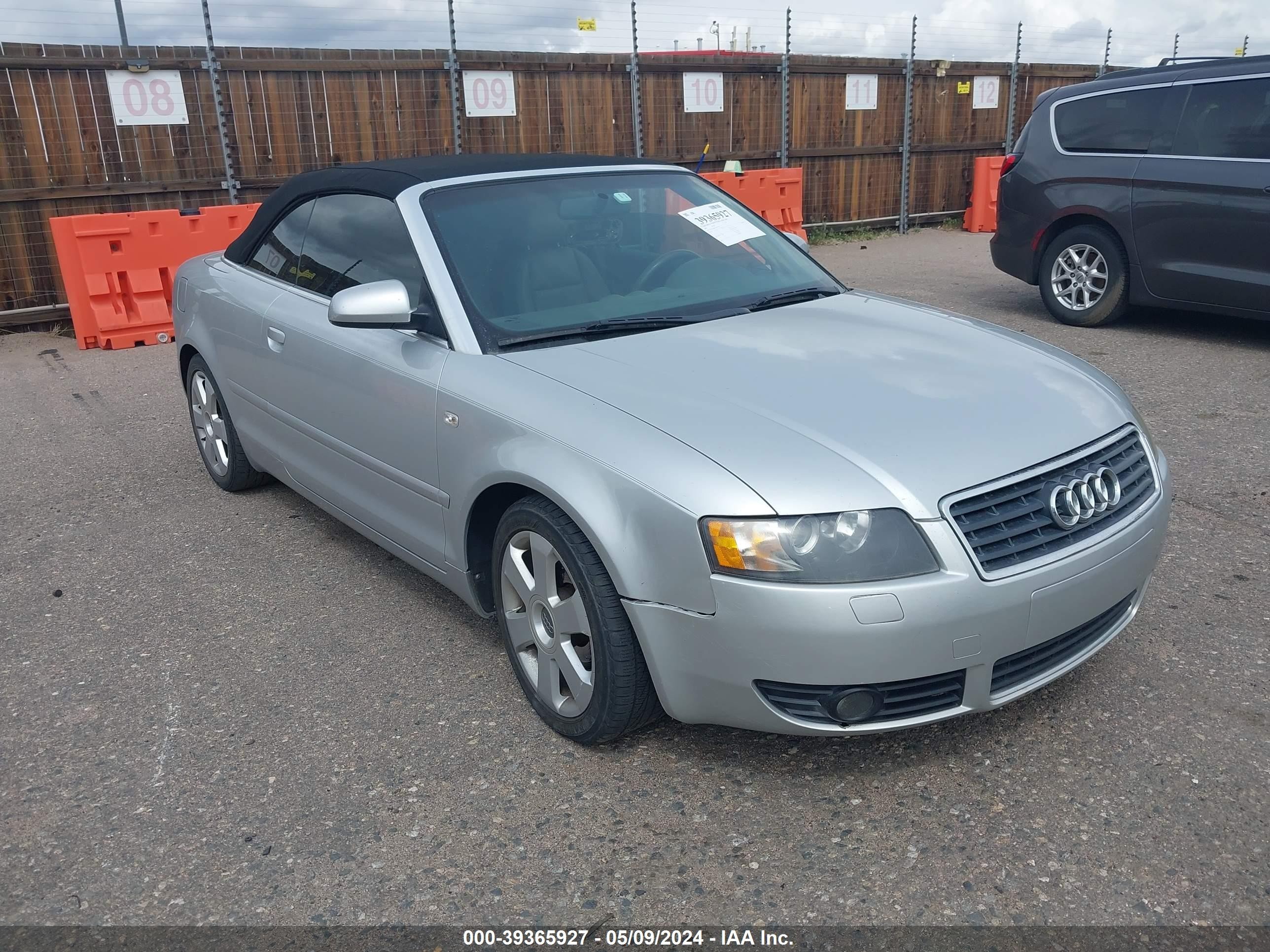 AUDI A4 2005 wauac48hx5k019340