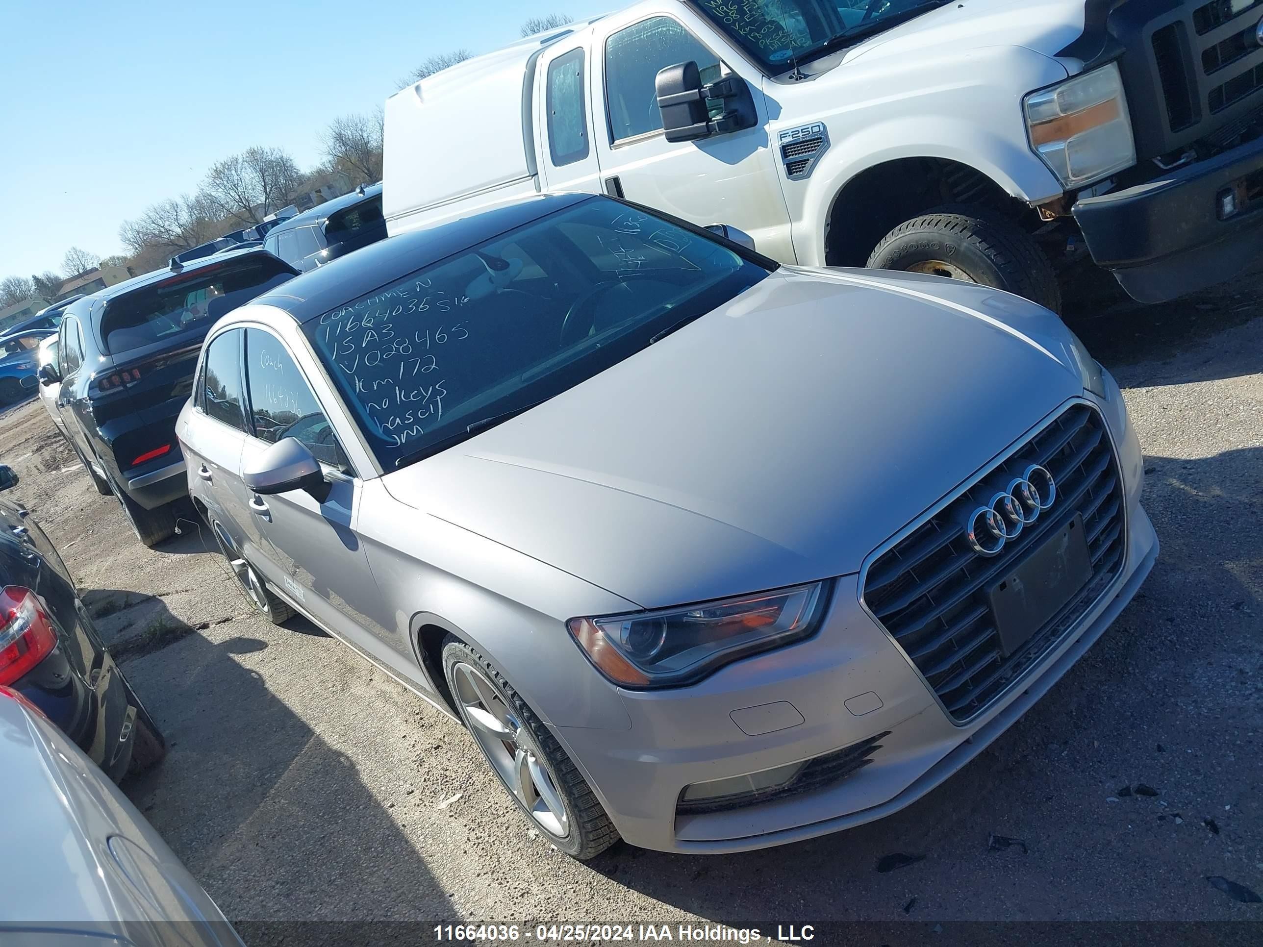 AUDI A3 2015 wauacrff1f1028465