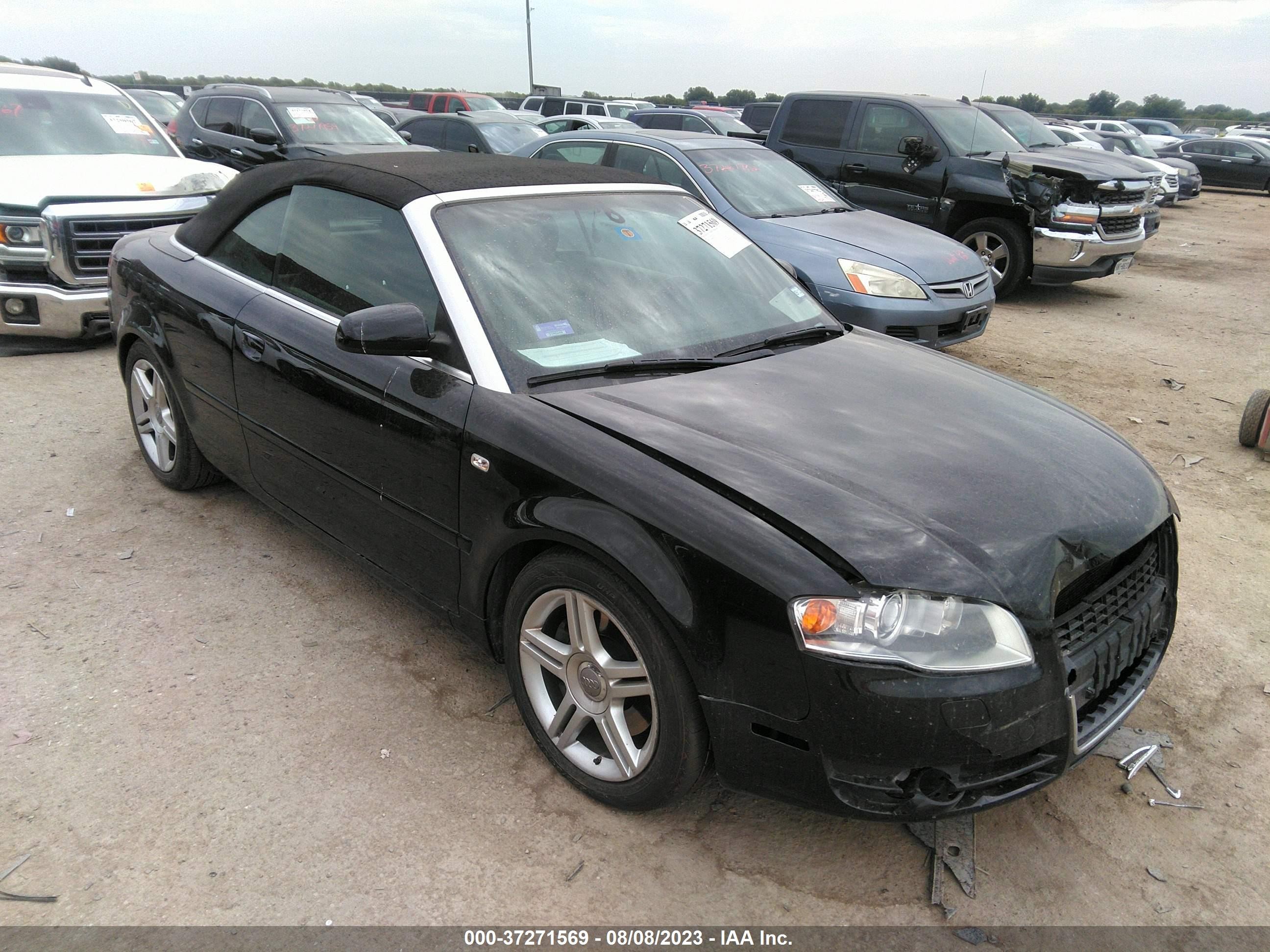 AUDI A4 2008 wauaf48h98k005361