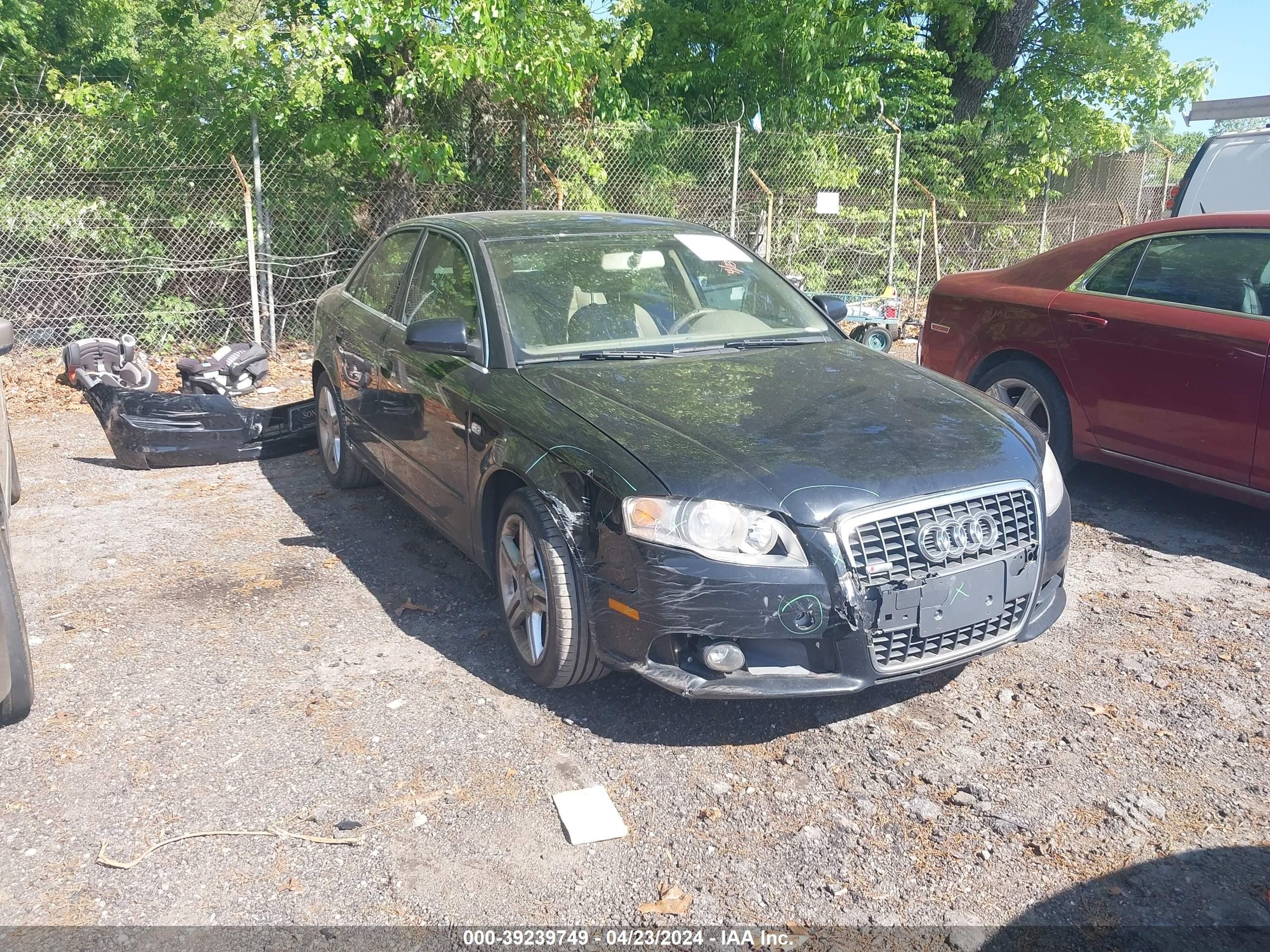 AUDI A4 2008 wauaf78e08a026175