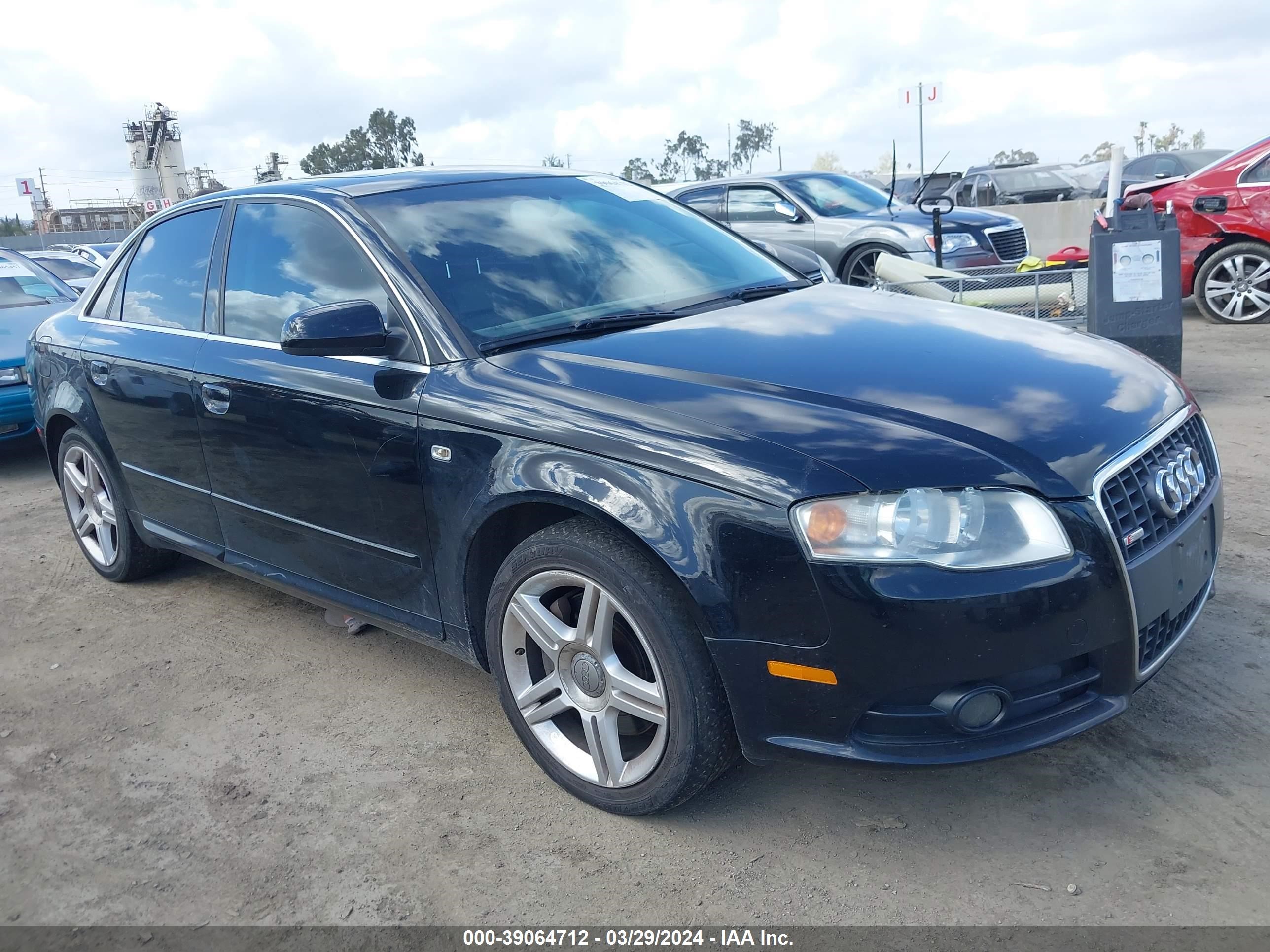 AUDI A4 2008 wauaf78e18a124163