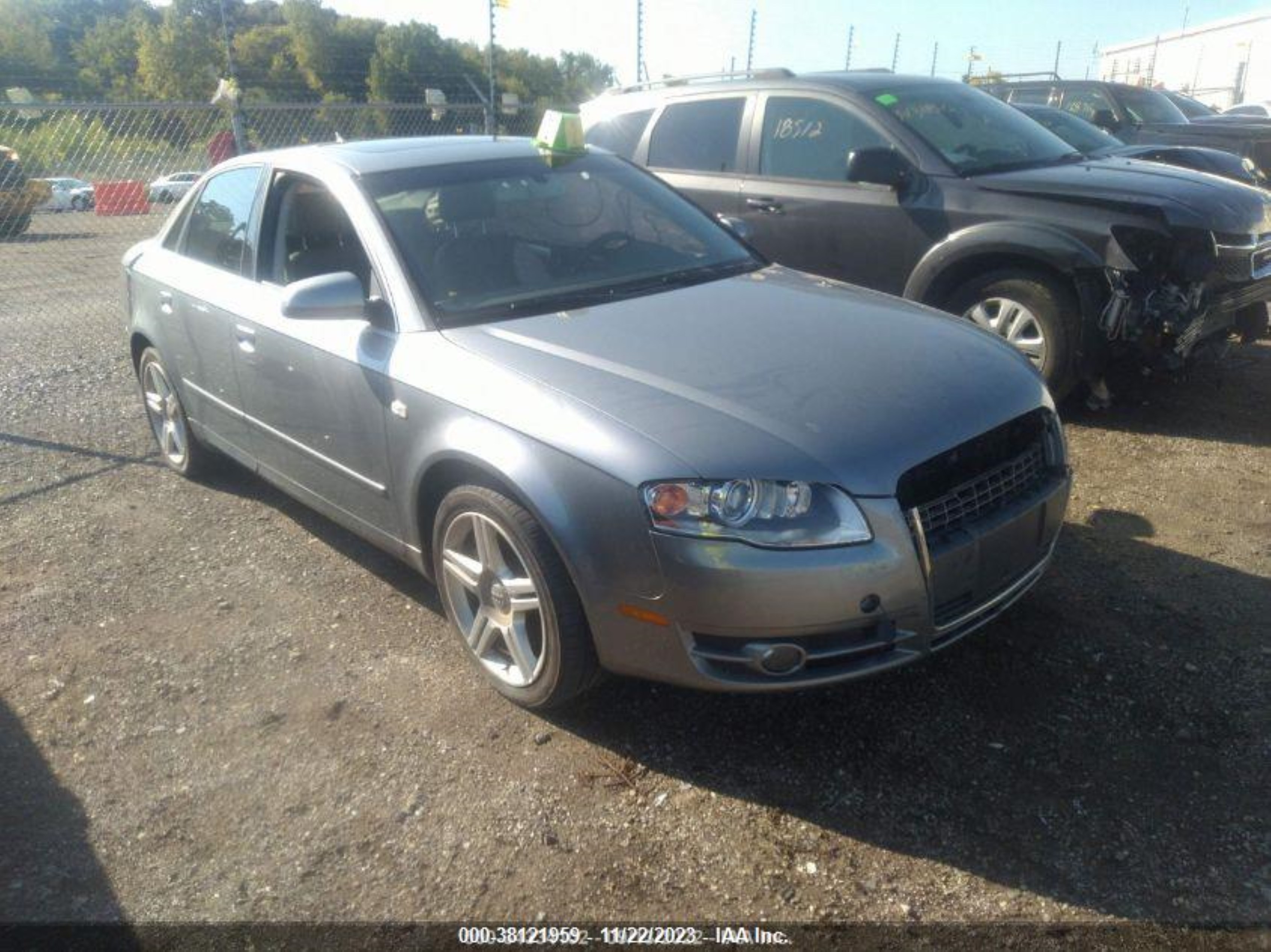 AUDI A4 2007 wauaf78e27a024104