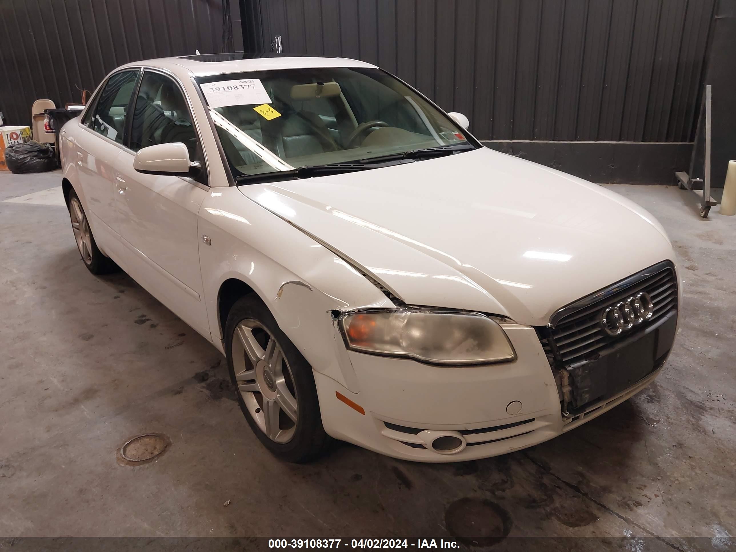 AUDI A4 2007 wauaf78e27a103871