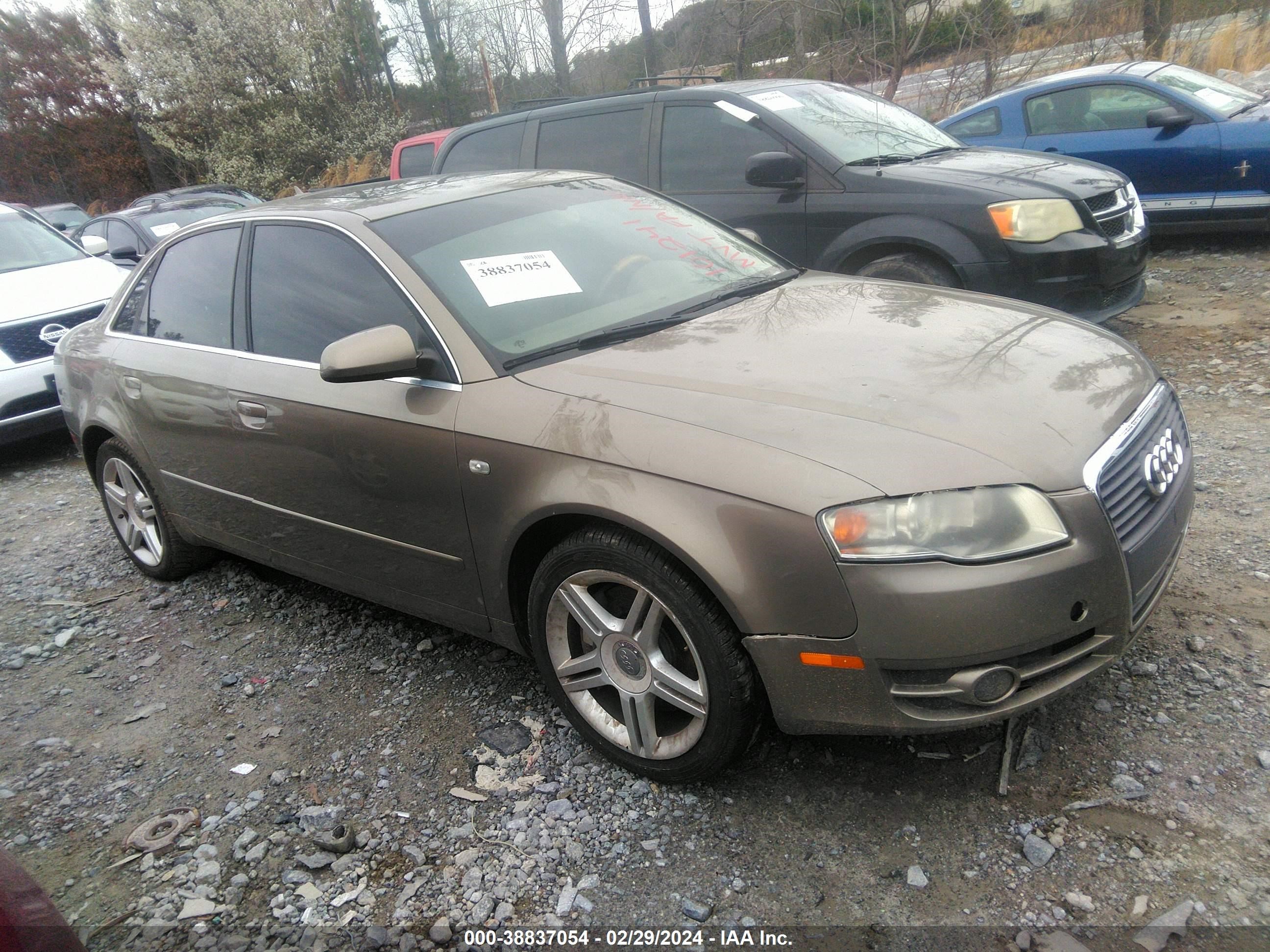 AUDI A4 2007 wauaf78e37a101241