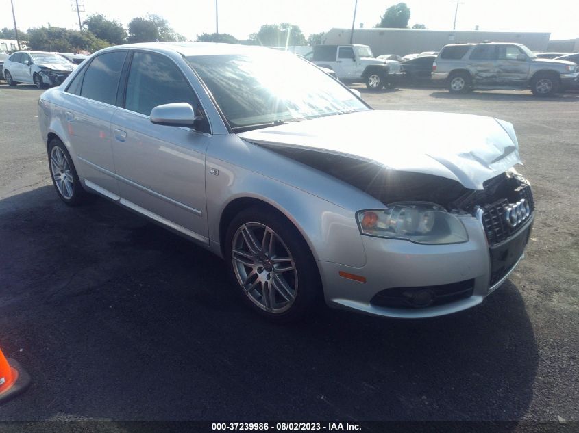 AUDI A4 2008 wauaf78e38a133334