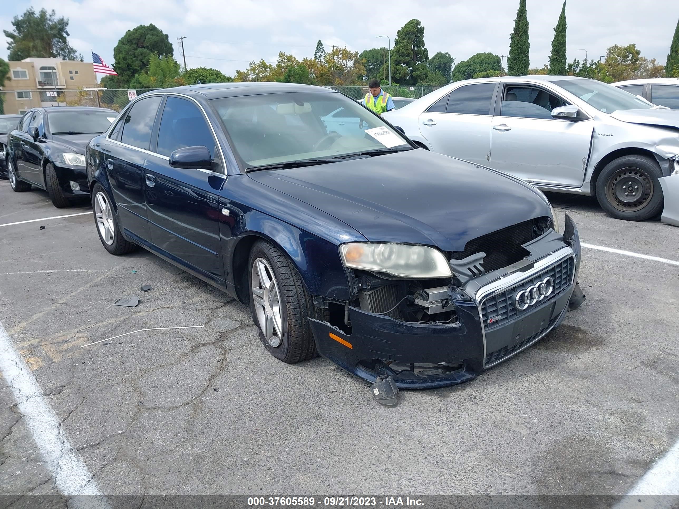 AUDI A4 2008 wauaf78e48a054285