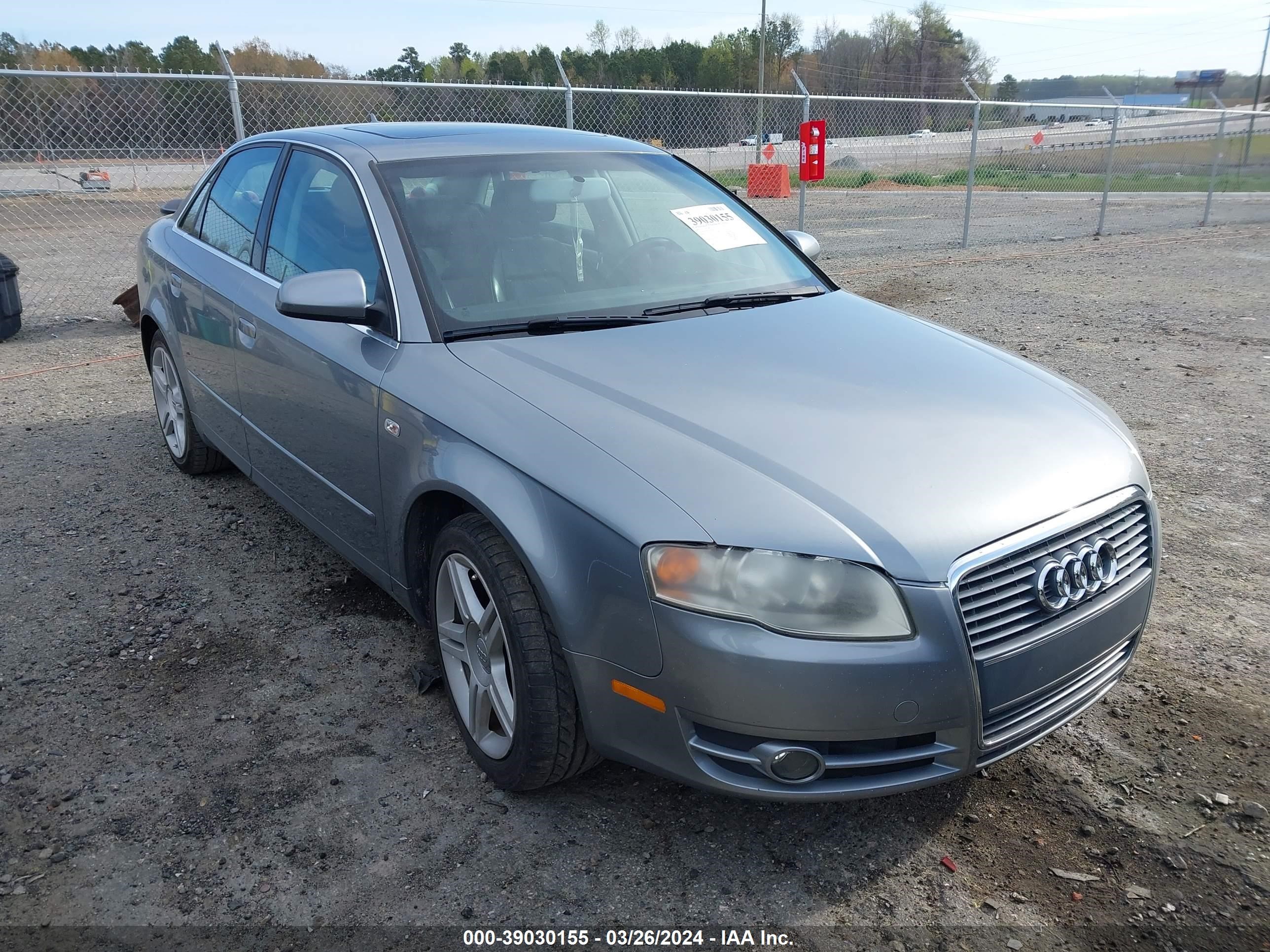 AUDI A4 2007 wauaf78e57a280754