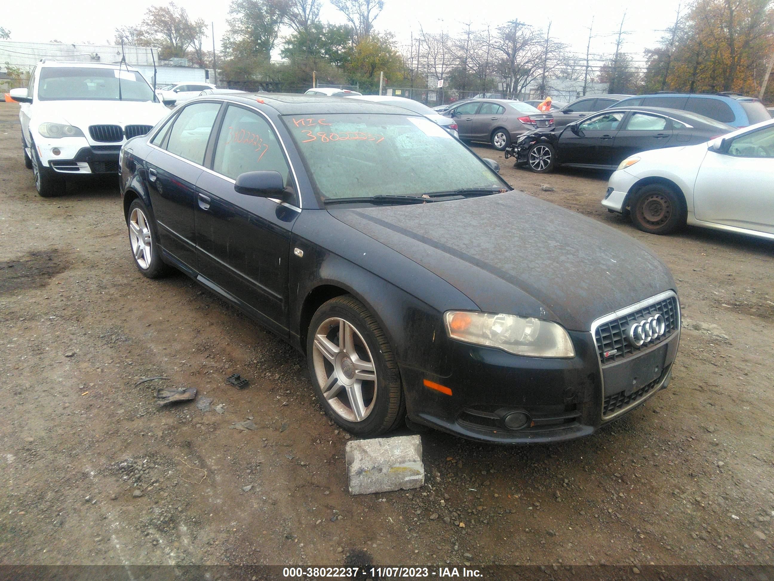 AUDI A4 2008 wauaf78e58a038726