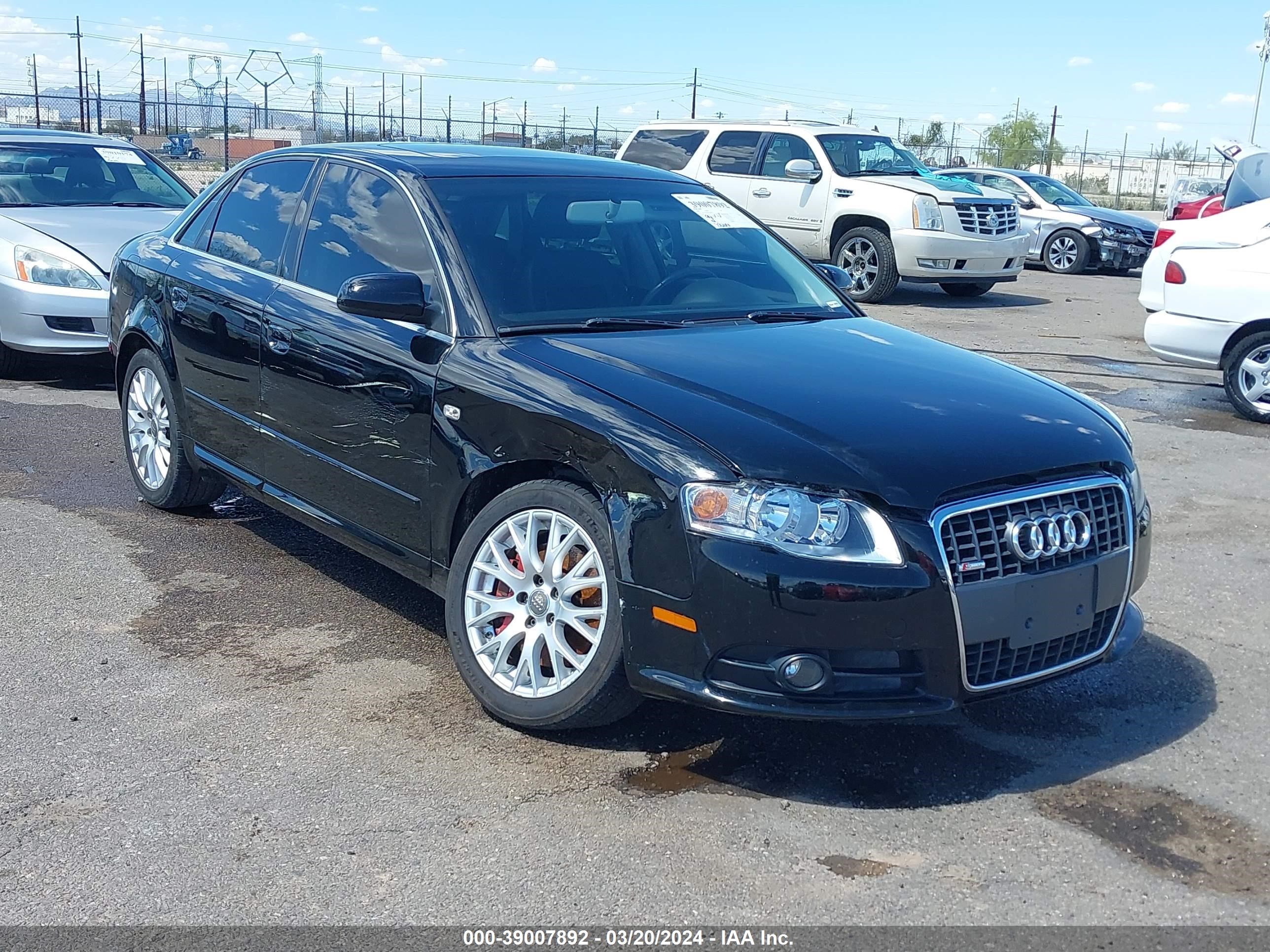 AUDI A4 2008 wauaf78e58a144576