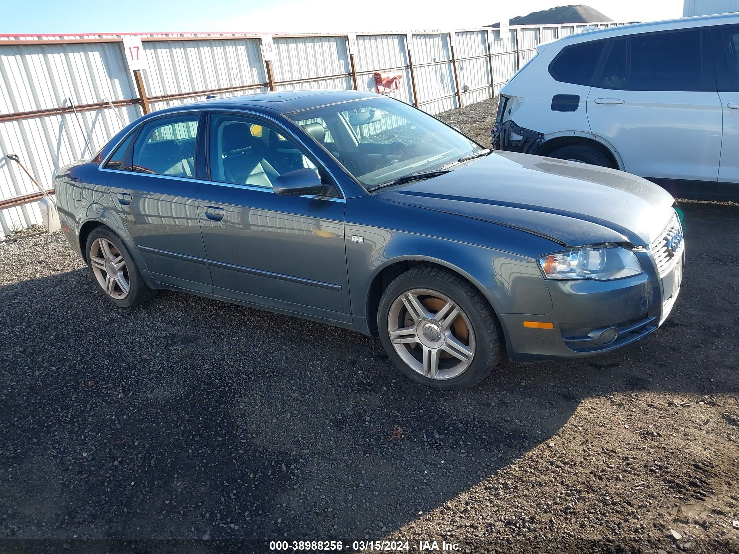 AUDI A4 2007 wauaf78e67a130250