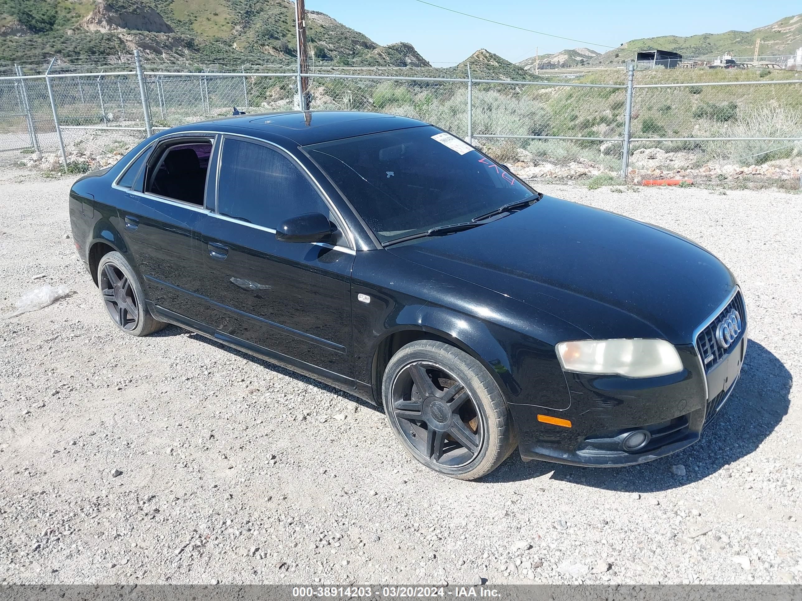 AUDI A4 2008 wauaf78e68a006948