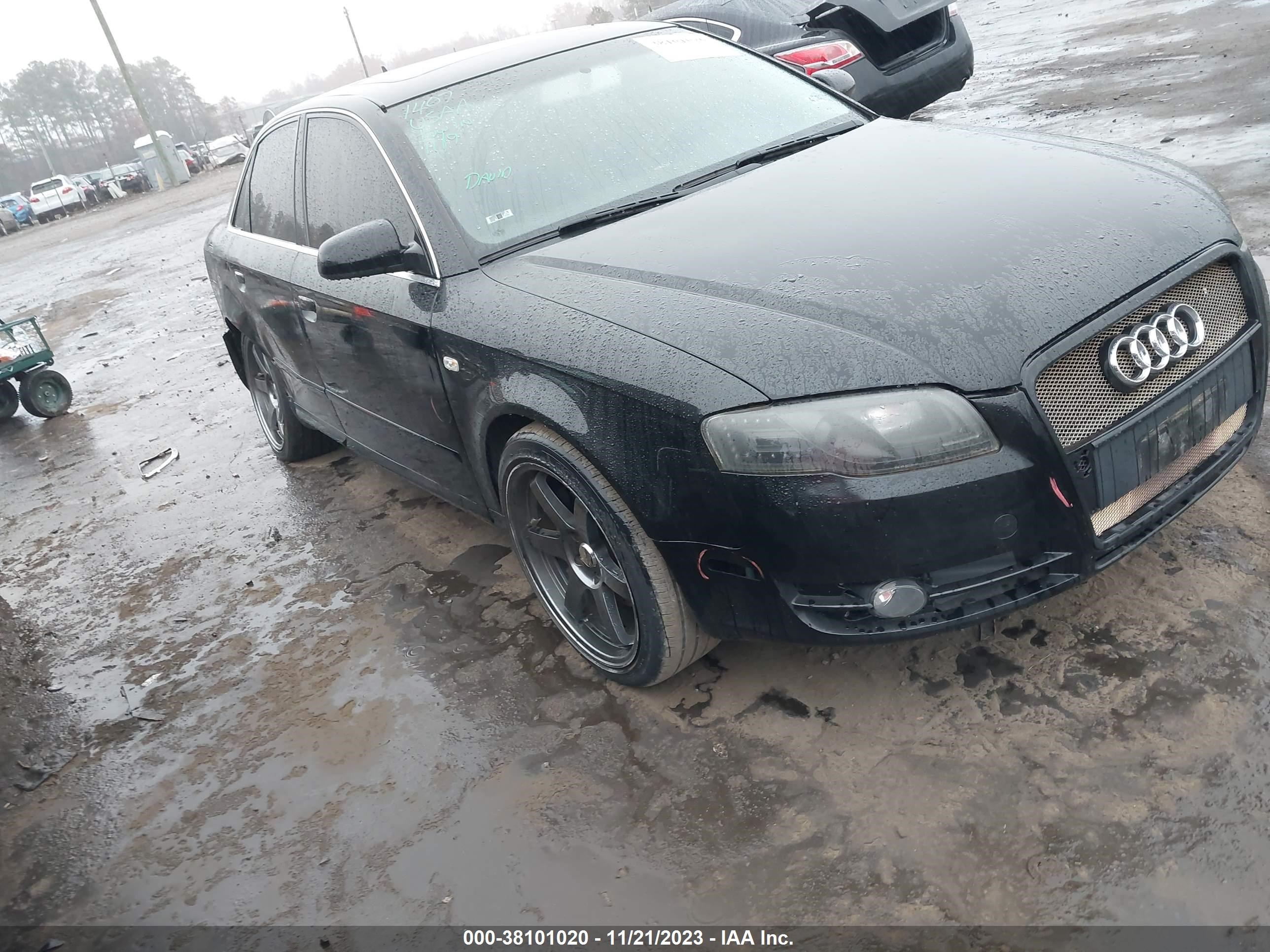 AUDI A4 2008 wauaf78e68a017125