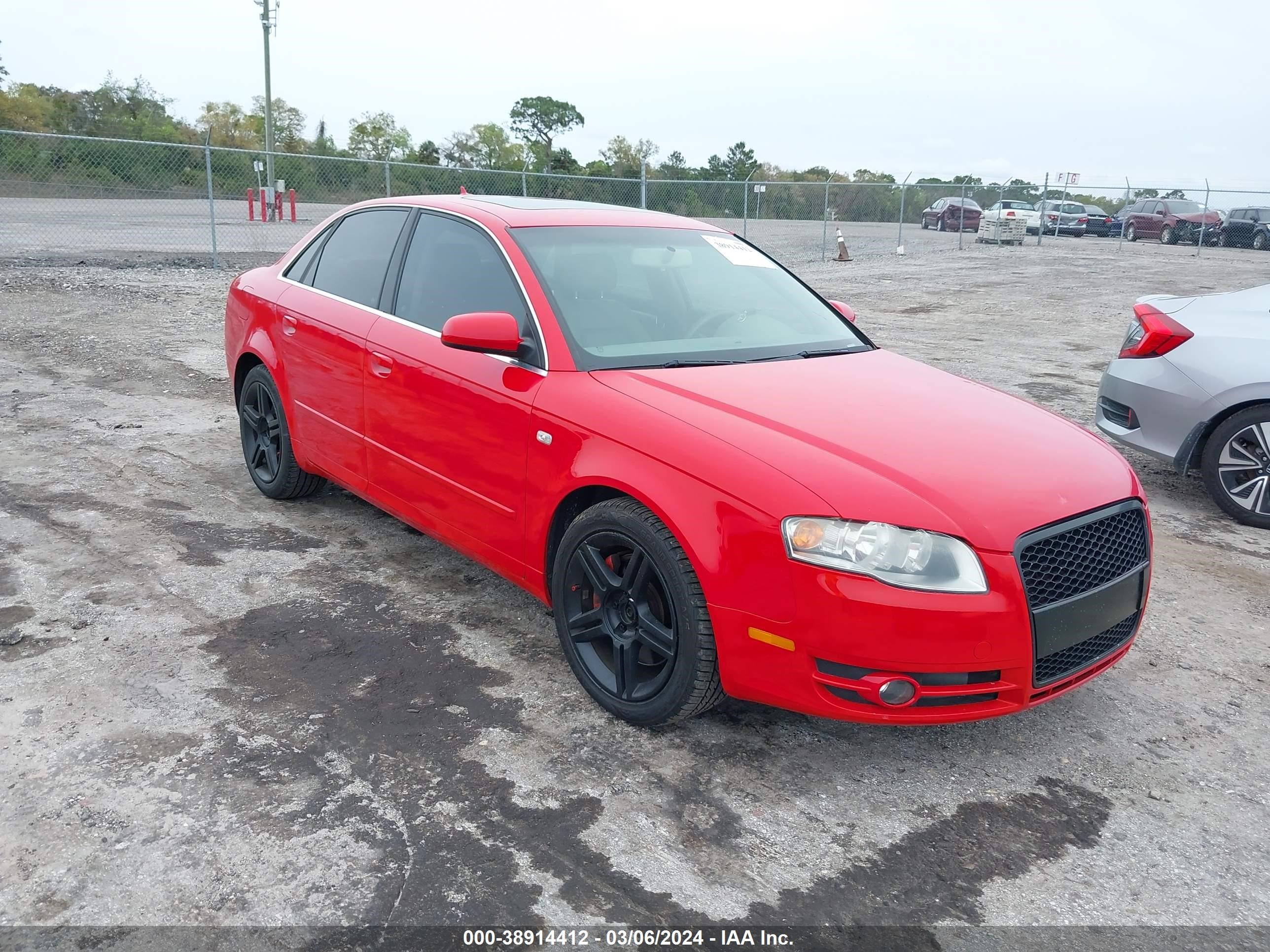 AUDI A4 2007 wauaf78e77a149938