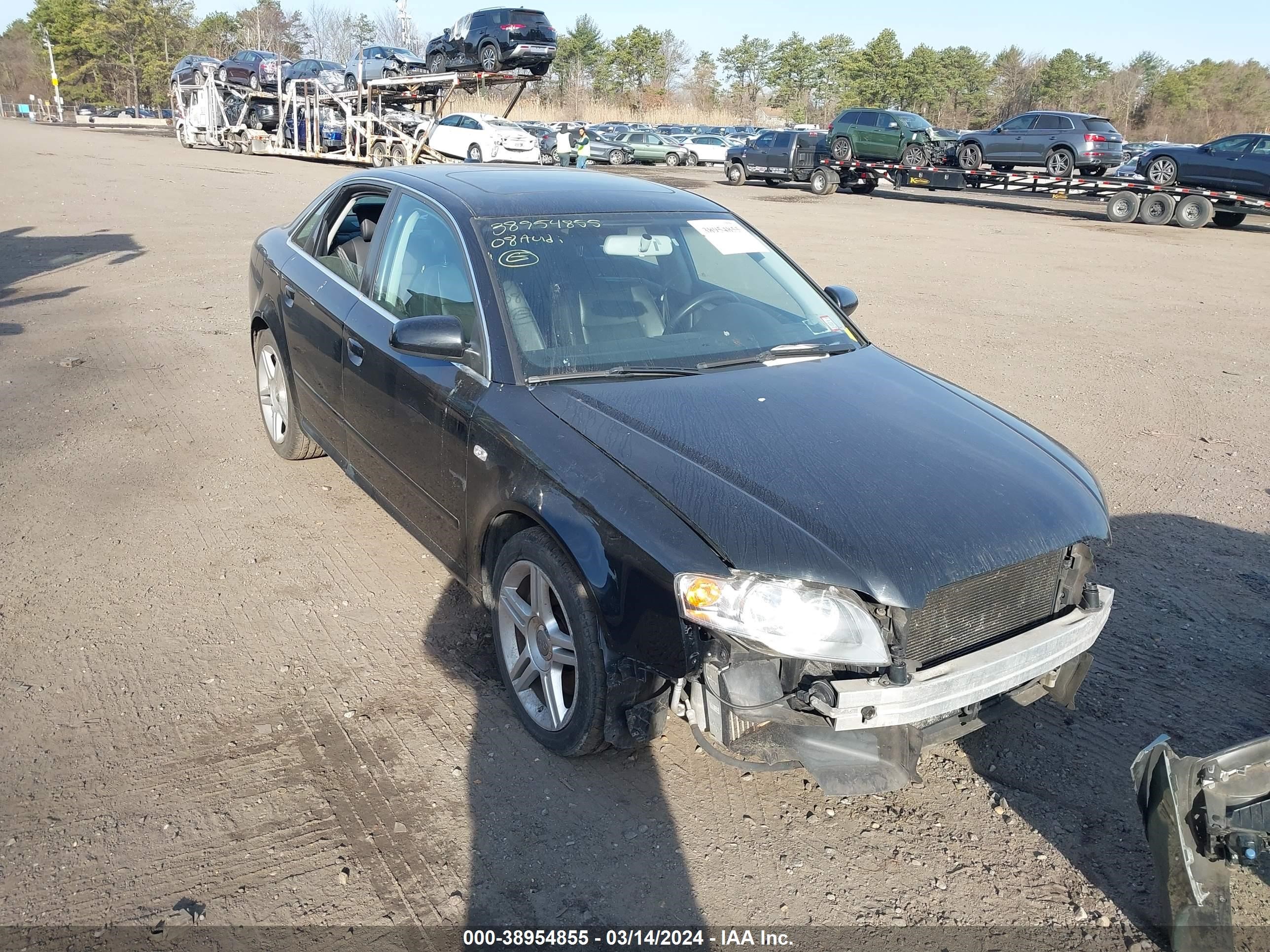 AUDI A4 2008 wauaf78e78a087006