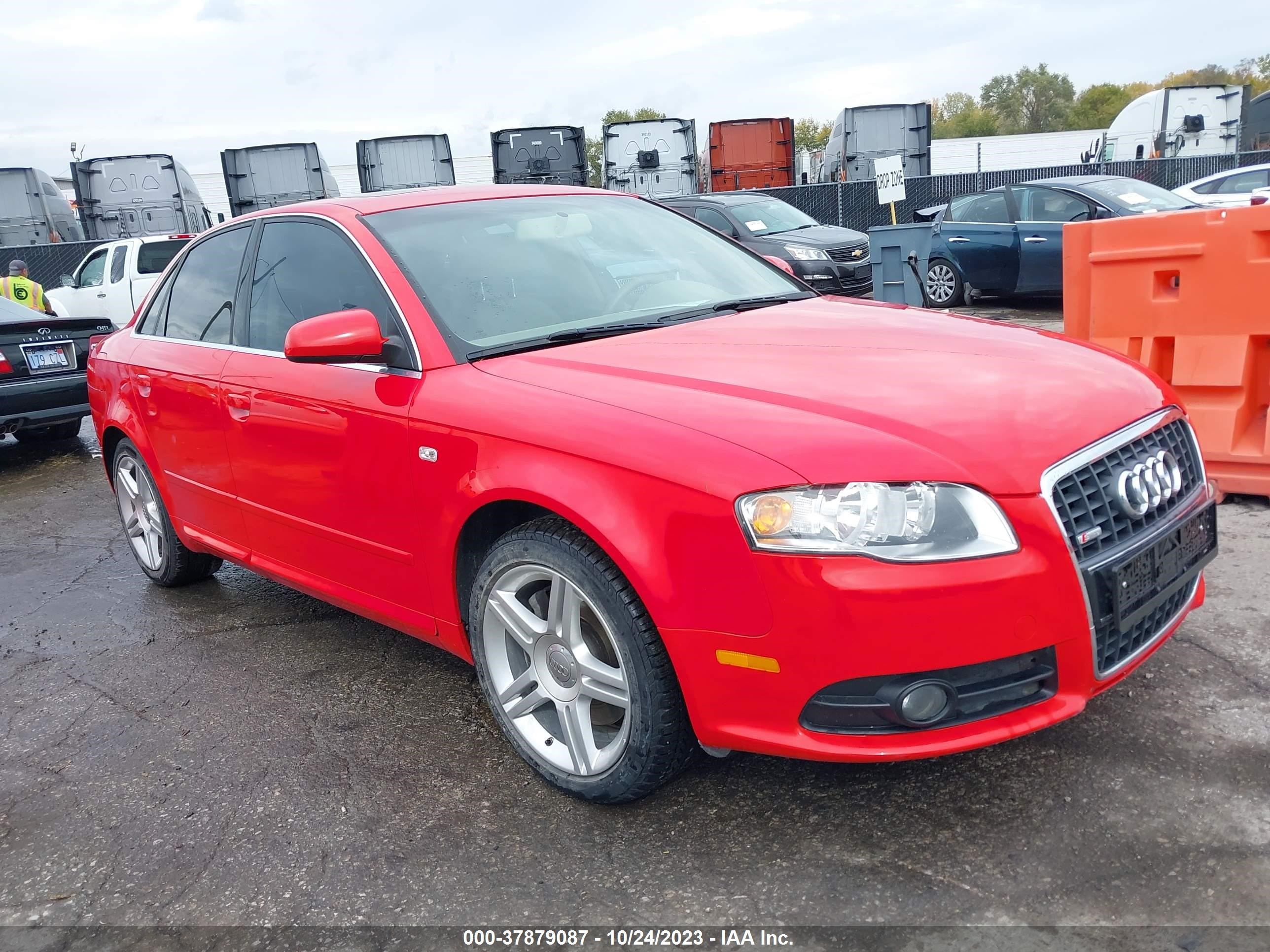 AUDI A4 2008 wauaf78e88a095289