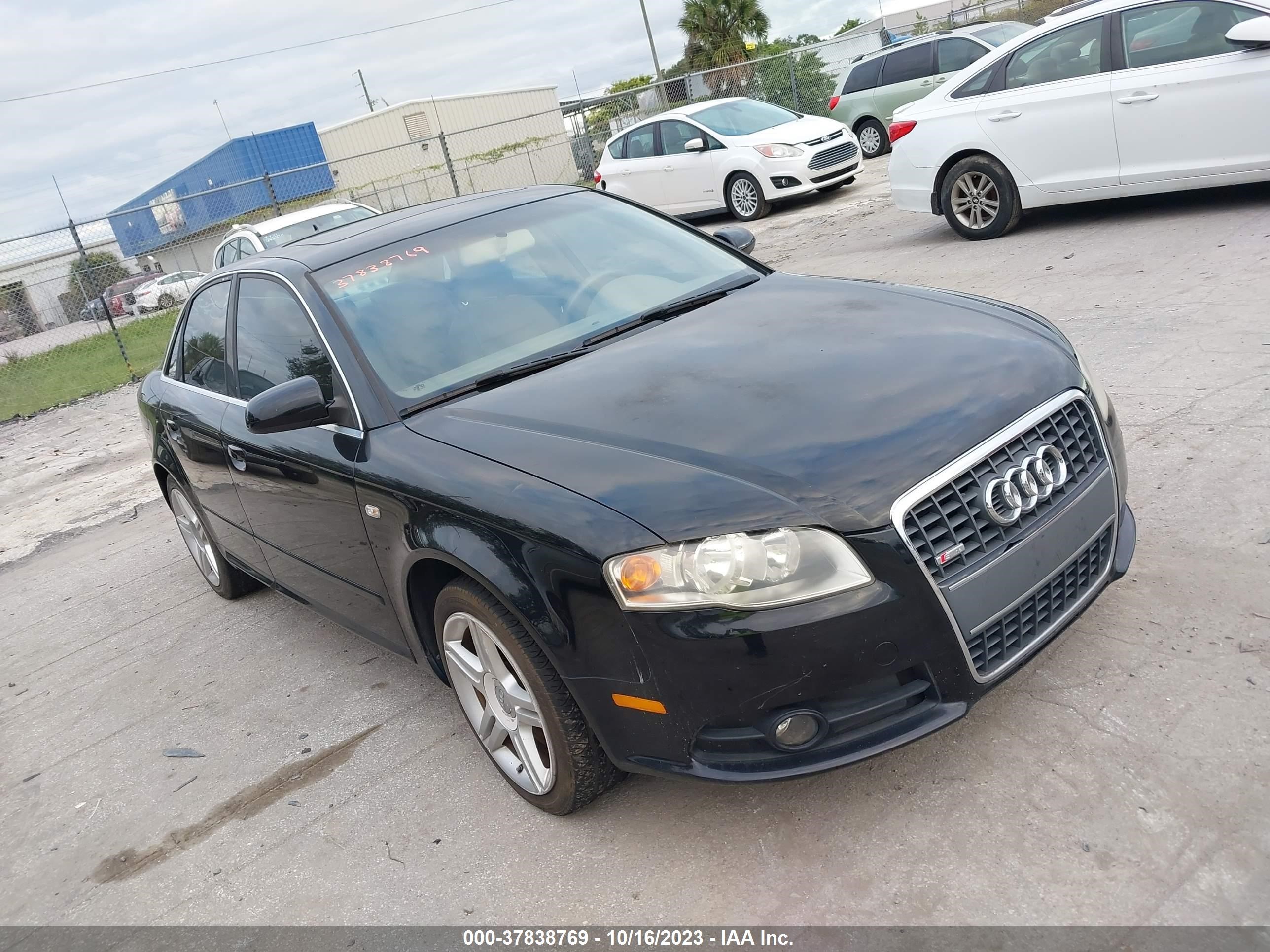 AUDI A4 2008 wauaf78e98a077058