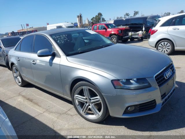 AUDI A4 2010 wauafafl0an016811