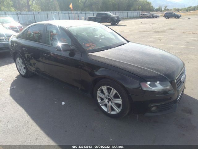 AUDI A4 2010 wauafafl0an030353