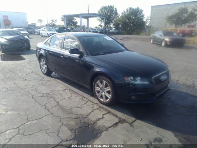 AUDI A4 2010 wauafafl0an050960