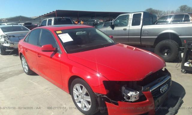 AUDI A4 2011 wauafafl0bn031066