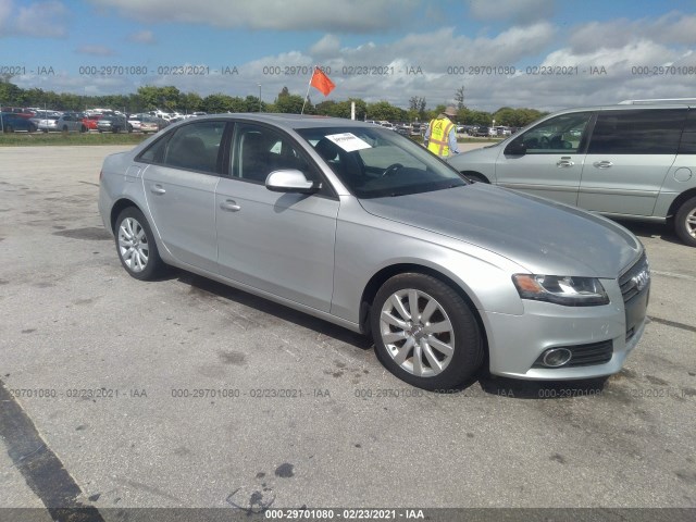 AUDI A4 2012 wauafafl0cn019842