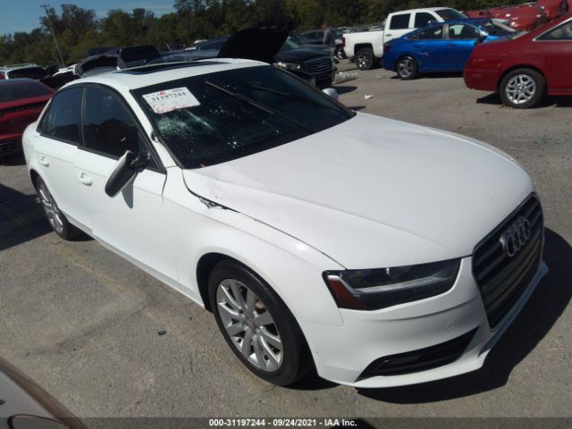 AUDI A4 2013 wauafafl0dn036240