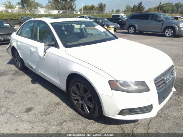 AUDI A4 2010 wauafafl1an067752