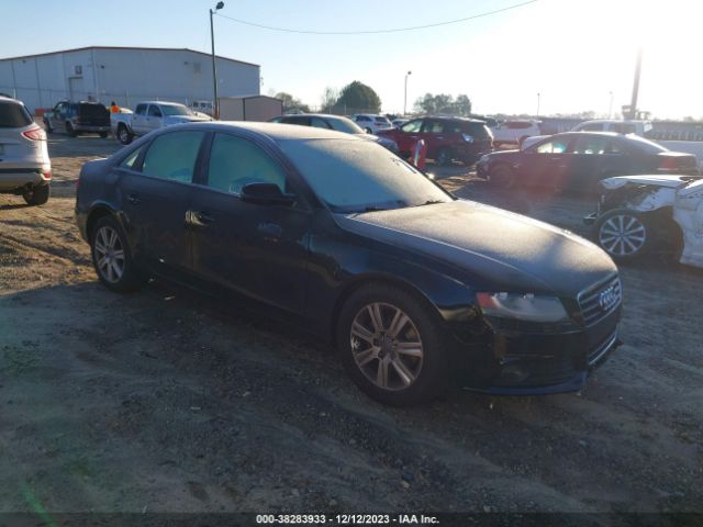 AUDI A4 2010 wauafafl2an036056