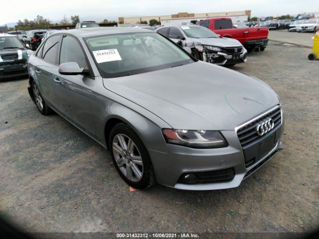 AUDI A4 2010 wauafafl2an058316