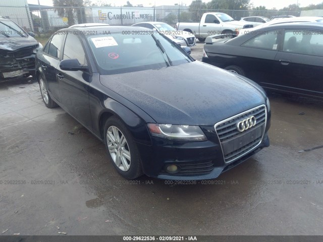 AUDI A4 2011 wauafafl2bn006573