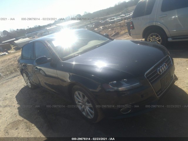 AUDI A4 2012 wauafafl2ca119786