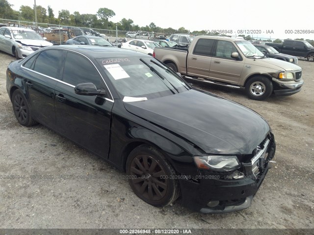 AUDI A4 2012 wauafafl2cn007269