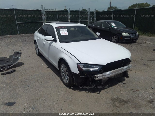 AUDI A4 2013 wauafafl2da110717