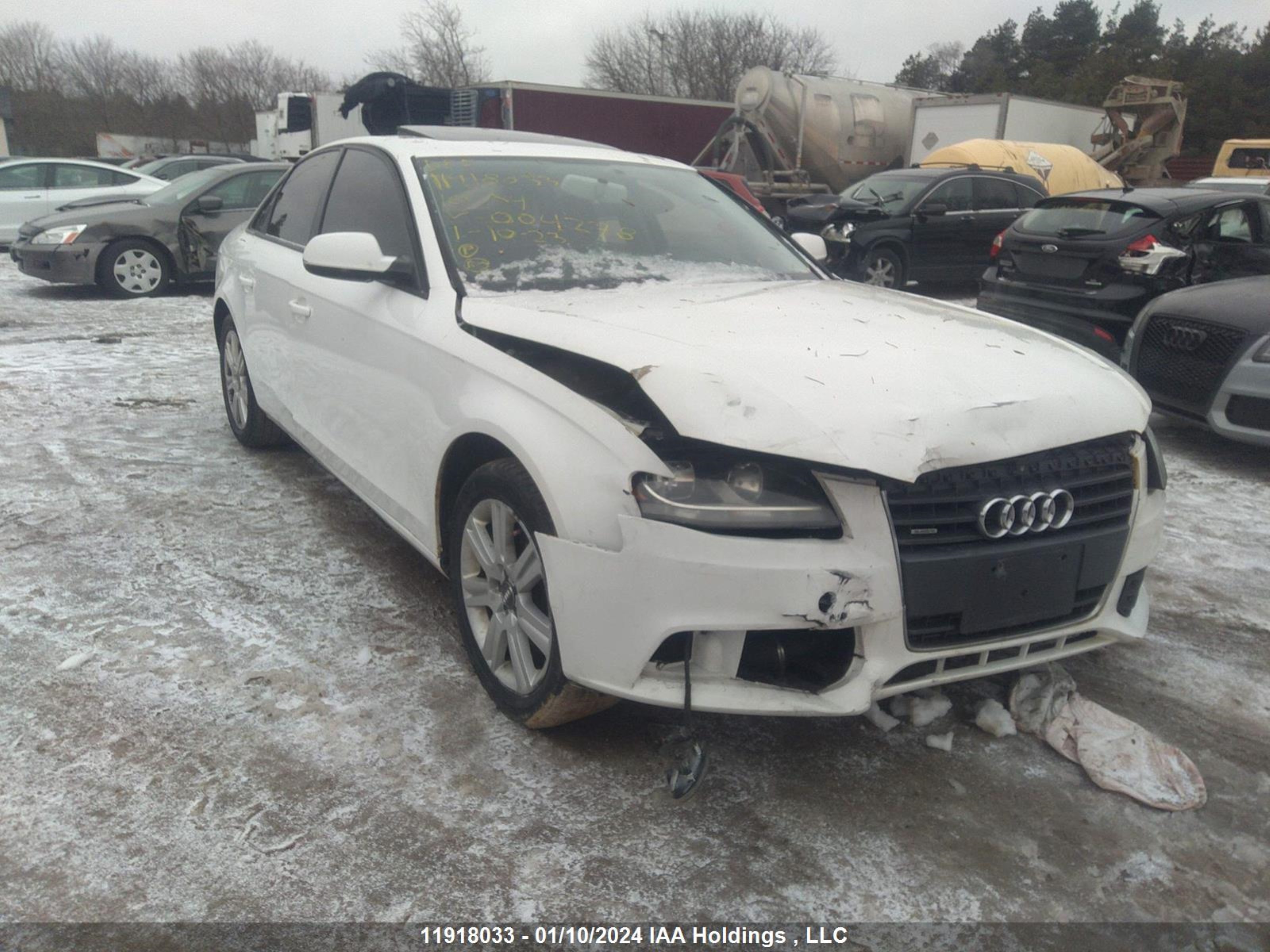 AUDI A4 2010 wauafafl3an004278