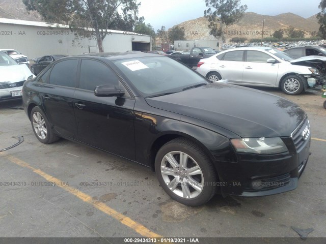 AUDI A4 2010 wauafafl3an016981