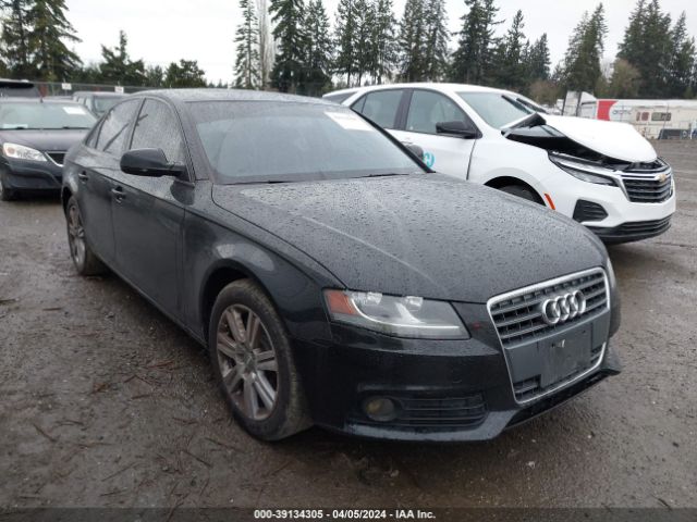 AUDI A4 2010 wauafafl3an047468