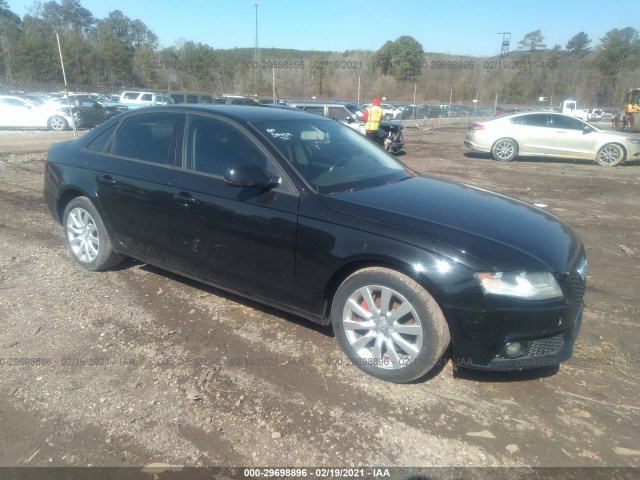 AUDI A4 2012 wauafafl3cn009869