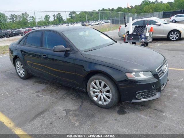 AUDI A4 2012 wauafafl3cn009905