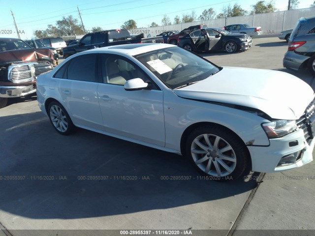 AUDI A4 2014 wauafafl3en023578