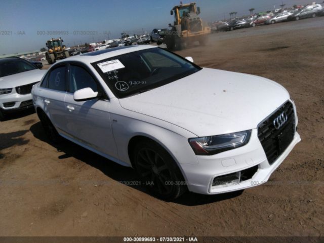 AUDI A4 2014 wauafafl3en029896