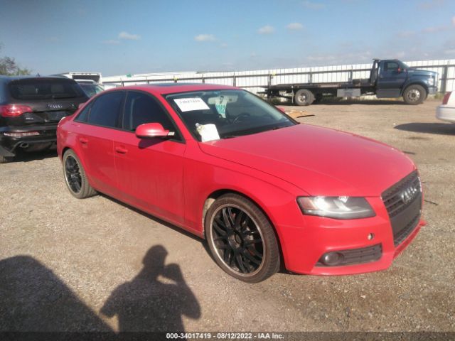 AUDI A4 2011 wauafafl4bn011421