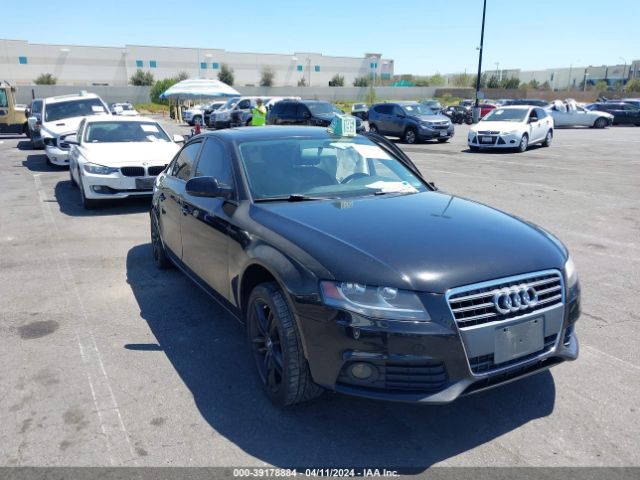 AUDI A4 2011 wauafafl4bn028090