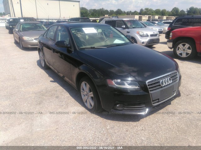 AUDI A4 2011 wauafafl4bn031409