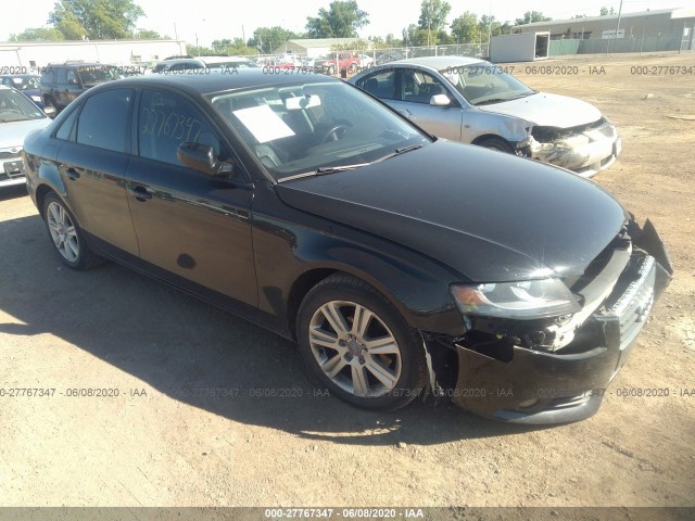 AUDI A4 2011 wauafafl4bn032298