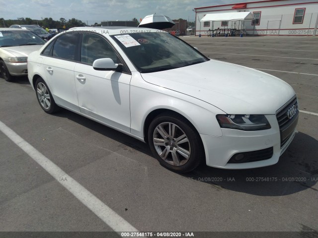 AUDI A4 2011 wauafafl4bn037789