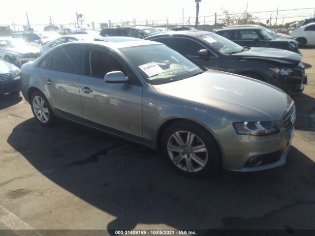 AUDI A4 2011 wauafafl4bn055614