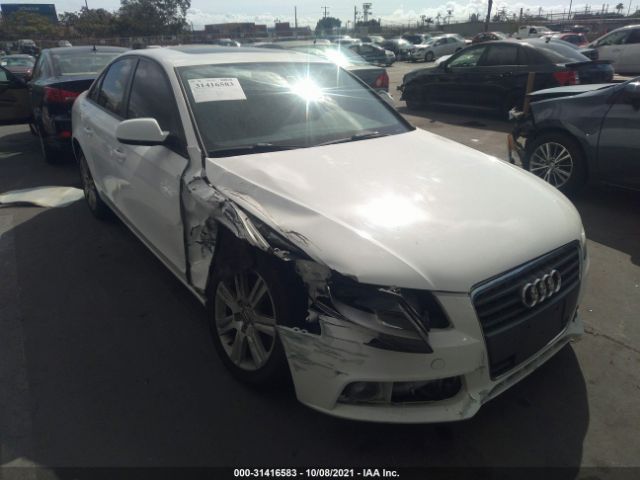 AUDI A4 2011 wauafafl4bn055810