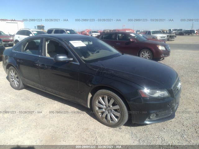 AUDI A4 2012 wauafafl4cn012733