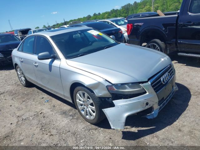 AUDI A4 2012 wauafafl4cn019763