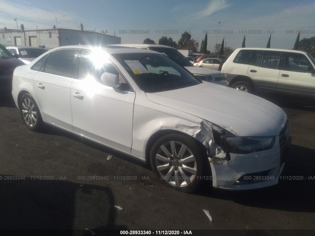 AUDI A4 2013 wauafafl4da185094